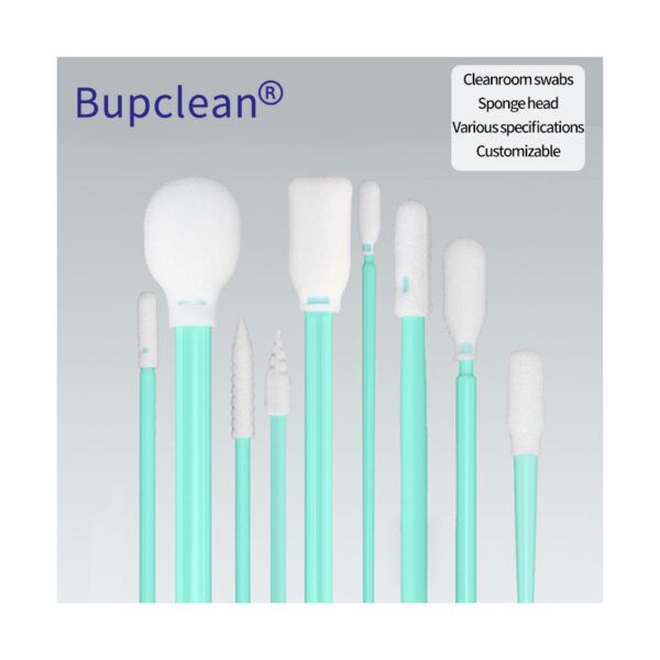 Head Sponge Cleanroom Swabs Low Lint High Absorbency
