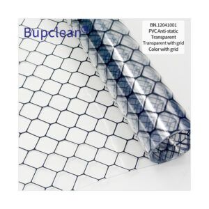 PVC Anti‑static Mat – Transparent / Grid