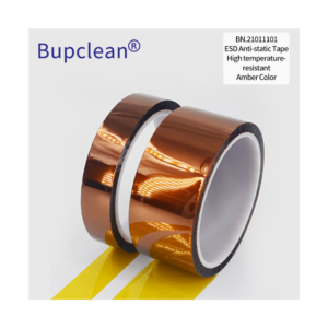 Bupclean ESD Anti Static Tape BN21011101 High Temperature Resistant Amber Color  Focus Keyword