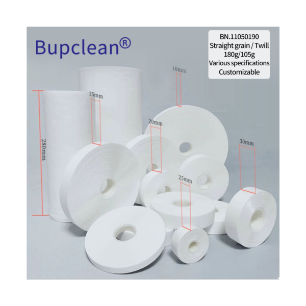 Bupclean® Cleanroom Wiper Roll – Straight Grain
