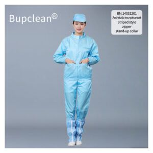 ESD Coverall with Hood – No Booties, ISO 5 Cleanroom Grade