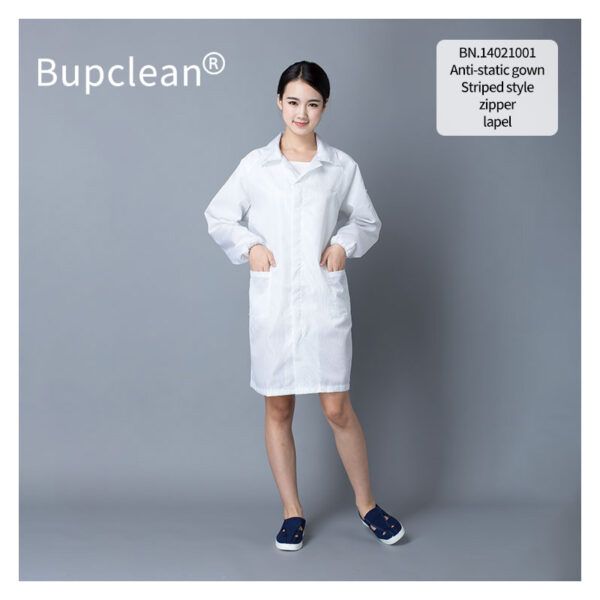 Premium ESD Smock with Grid Fabric