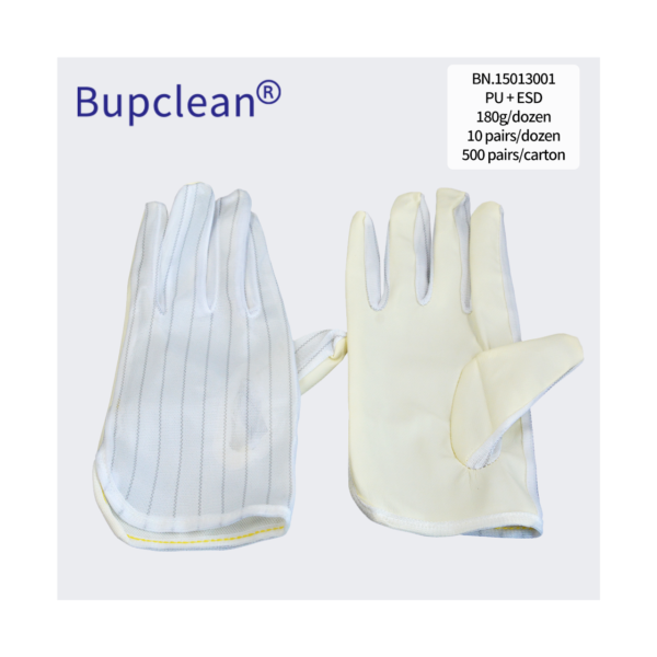 Bupclean® PU Coated ESD Gloves – 180g/Dozen